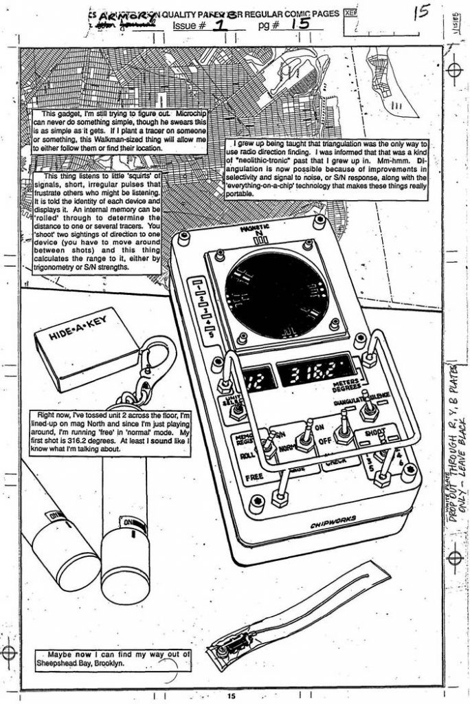 Navigation - The Punisher Armory No. 1, July, 1990, Page 15