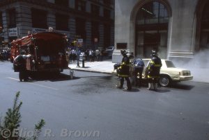 387 Park Ave. Day 1. A Car Fire on Park Avenue