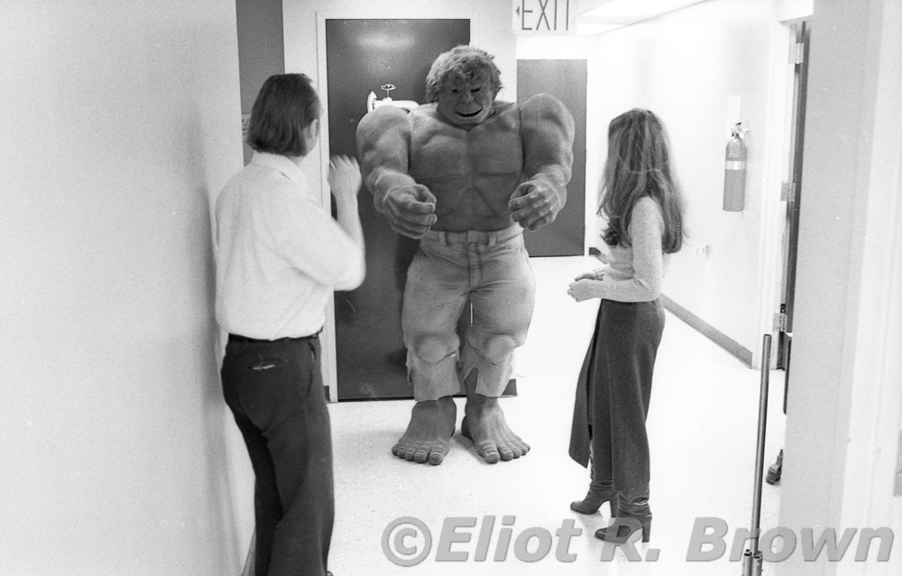 Mike Kudzinowski with Hulk